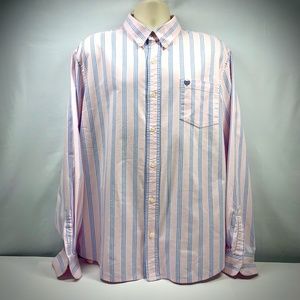 Chaps Coastland Wash Oxford Long Sleeve Men's XXL.
